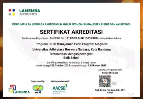 Kurikulum KKNI program MMRS ARS University